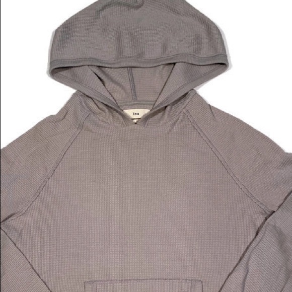 ARITZIA TNA Thermal Hooded Long sleeve Shirt - Picture 5 of 5